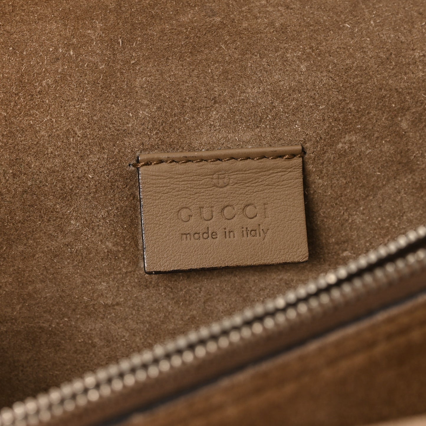 GG Supreme Monogram Small Dionysus Shoulder Bag Taupe