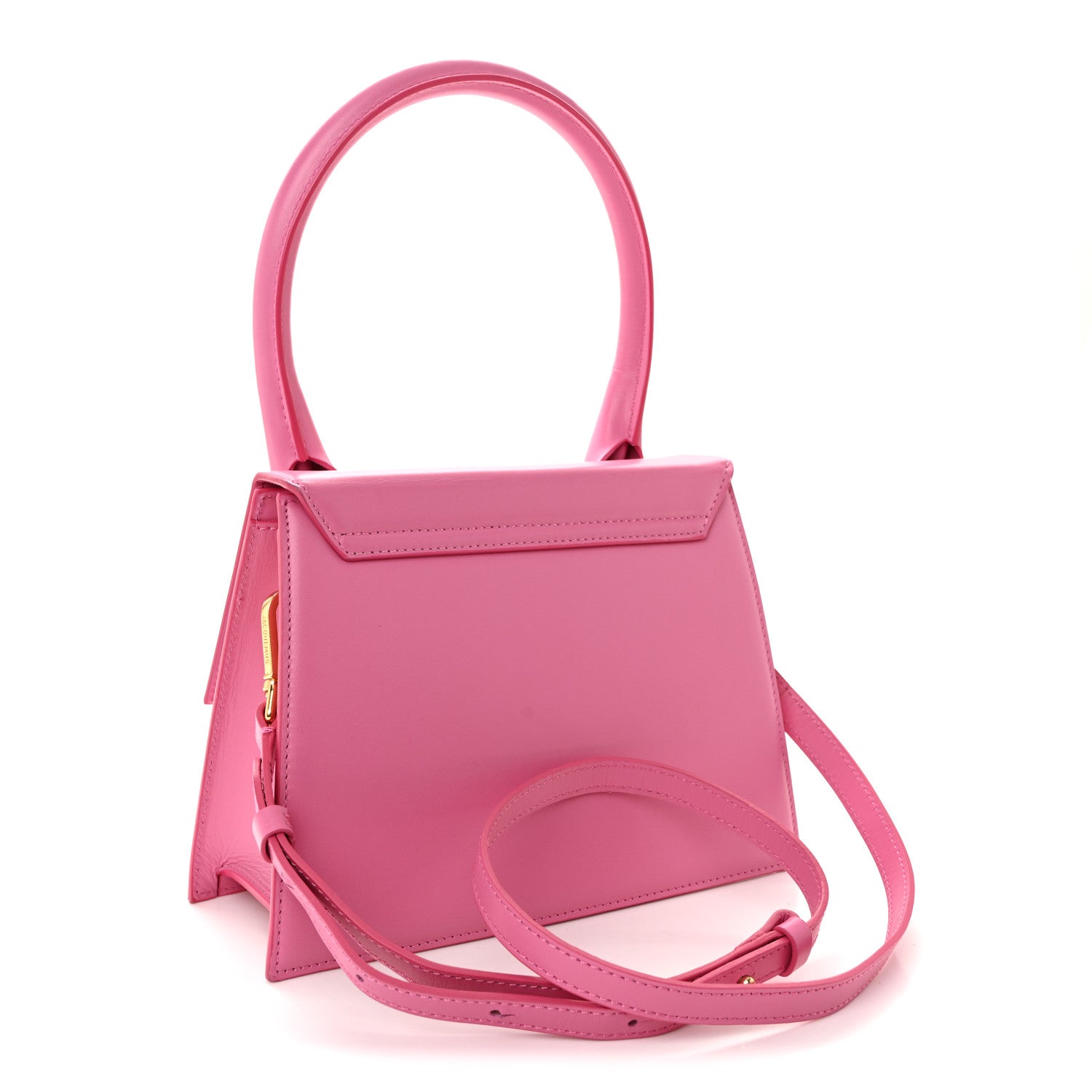 Jacquemus Smooth Calfskin Le Grand Chiquito Pink 1824062