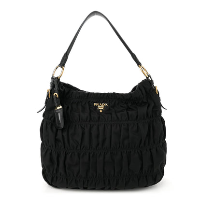 Prada Tessuto Nylon Gaufre Tote Black 1 of 13