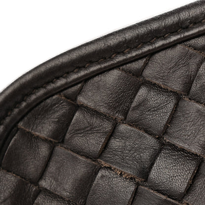 Bottega Veneta Calfskin Leggero Intrecciato Briefcase Ebano 13 of 15