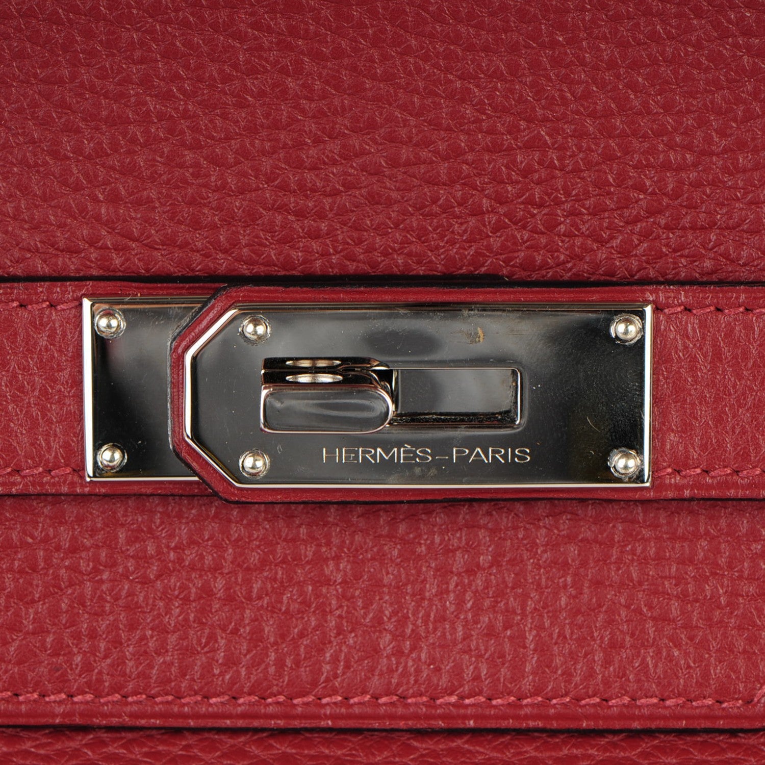 Hermes Taurillon Clemence JPG Birkin 42 Rouge H 11 of 25