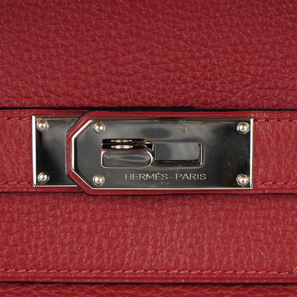Hermes Taurillon Clemence JPG Birkin 42 Rouge H 11 of 25