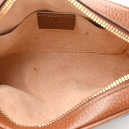 Gucci New Denim GG Monogram Dollar Calfskin Mini Ophidia Shoulder Bag Blue Tea Cuir Epilog 5 of 15
