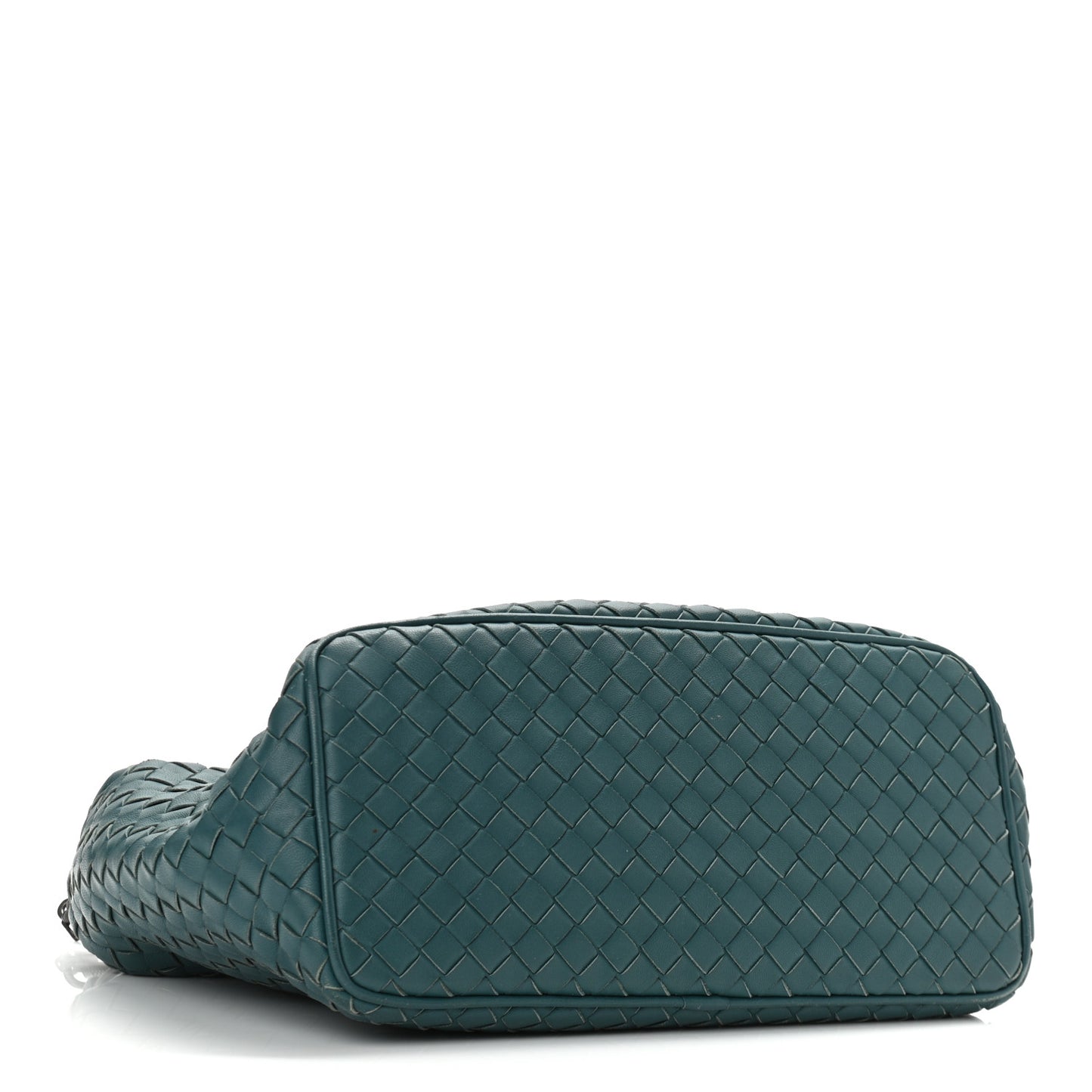 Nappa Intrecciato Small Shoulder Bag Mallard