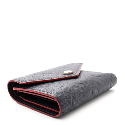 Louis Vuitton Empreinte Victorine Wallet Marine Rouge 4 of 10