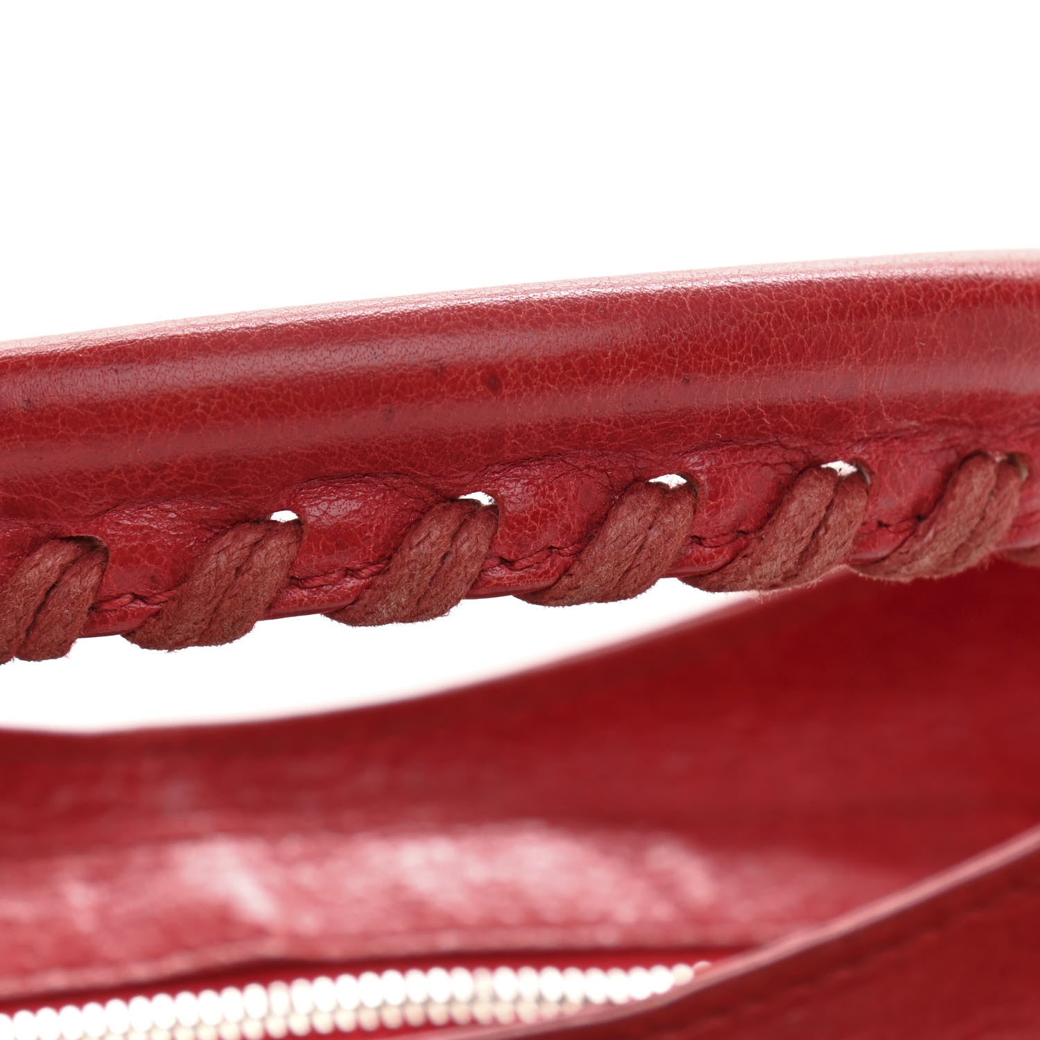 Balenciaga Agneau Arena Giant 12 Silver Hardware Part Time Coquelicot Rouge Coquelicot 11 of 17