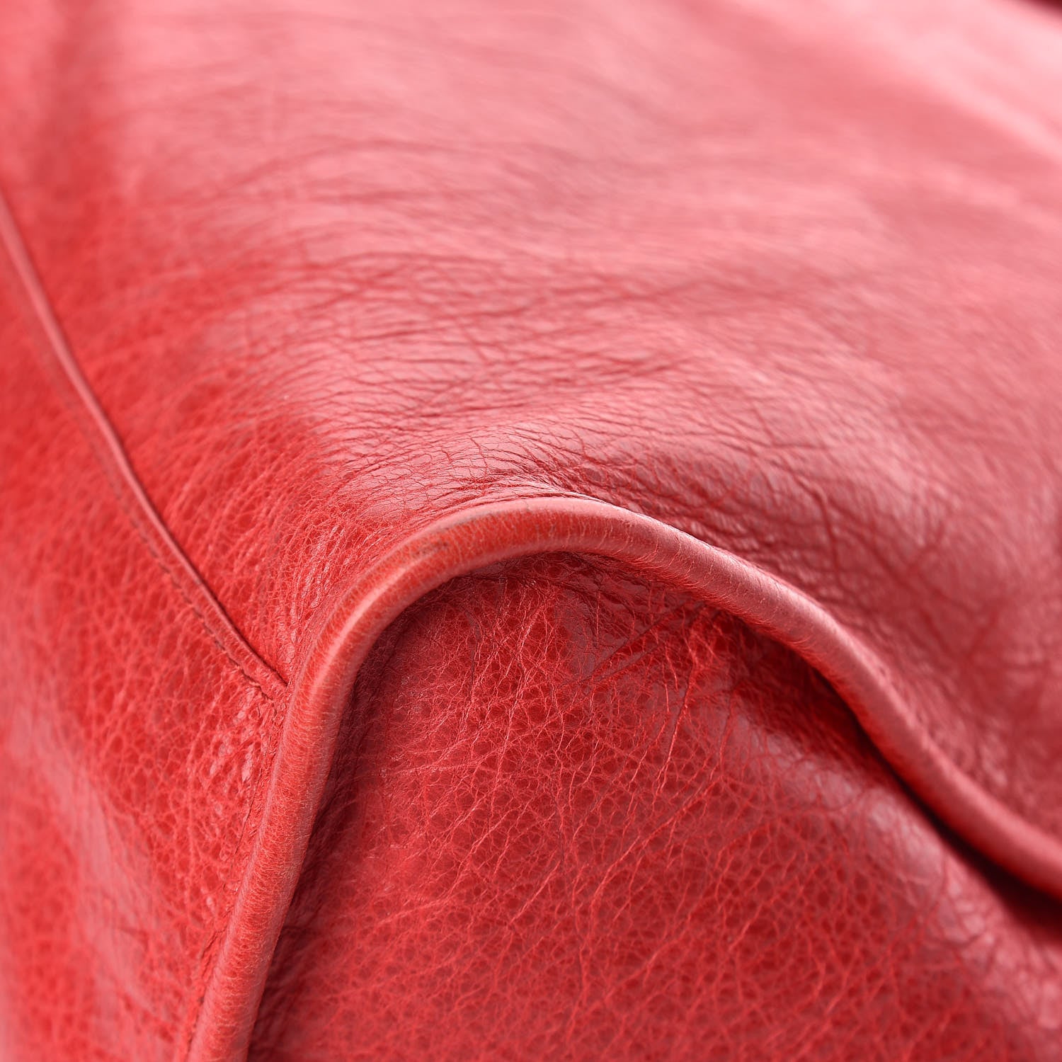Balenciaga Agneau Classic Hardware City Rouge Coquelicot 12 of 15