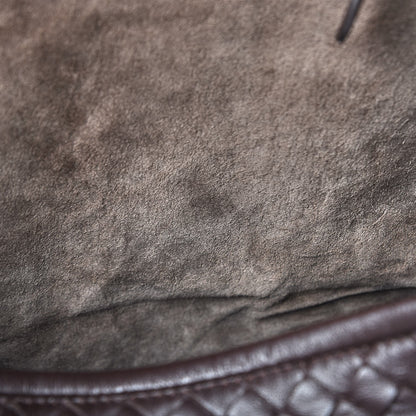 Bottega Veneta Nappa Intrecciato Large Veneta Hobo Ebano 10 of 11