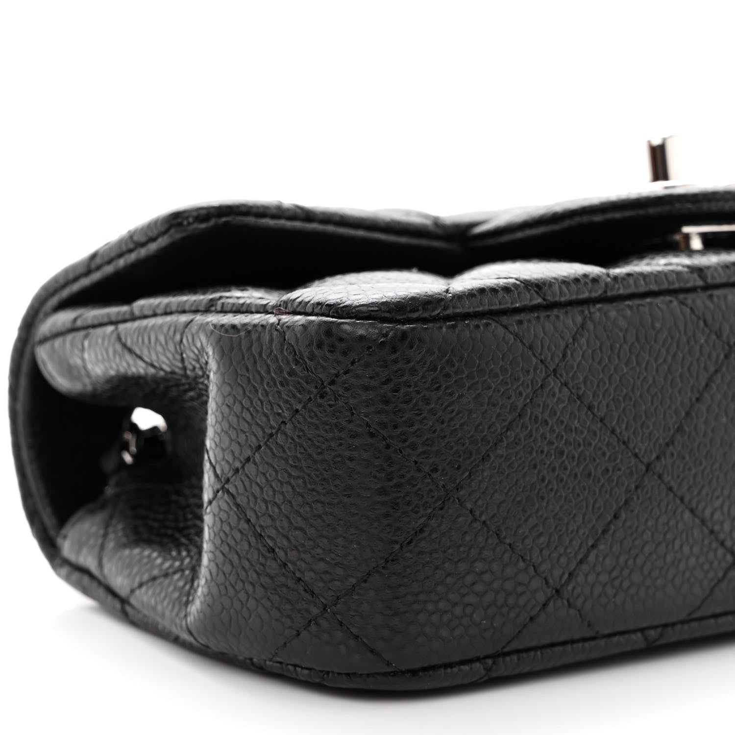 Chanel Caviar Quilted Extra Mini Flap Black 9 of 10
