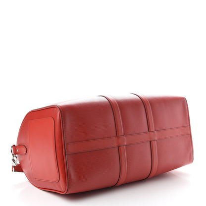 Louis Vuitton X SUPREME Epi Keepall Bandouliere 45 Red 3 of 11