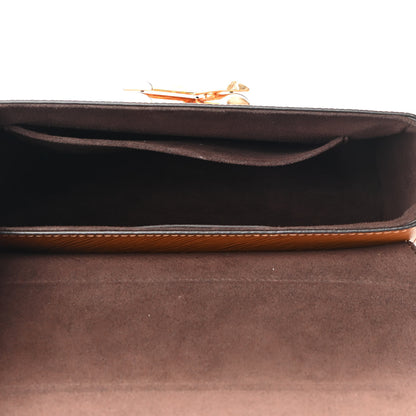 Louis Vuitton Epi Twist Shoulder Bag MM Gold Honey 5 of 9