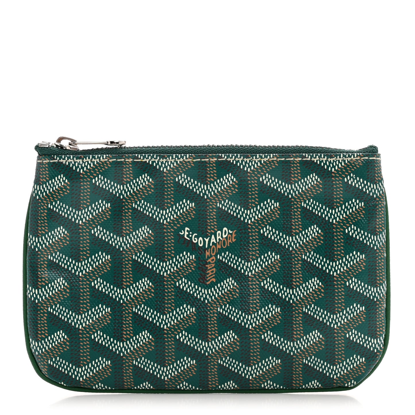 Goyardine Mini Senat Pochette Green