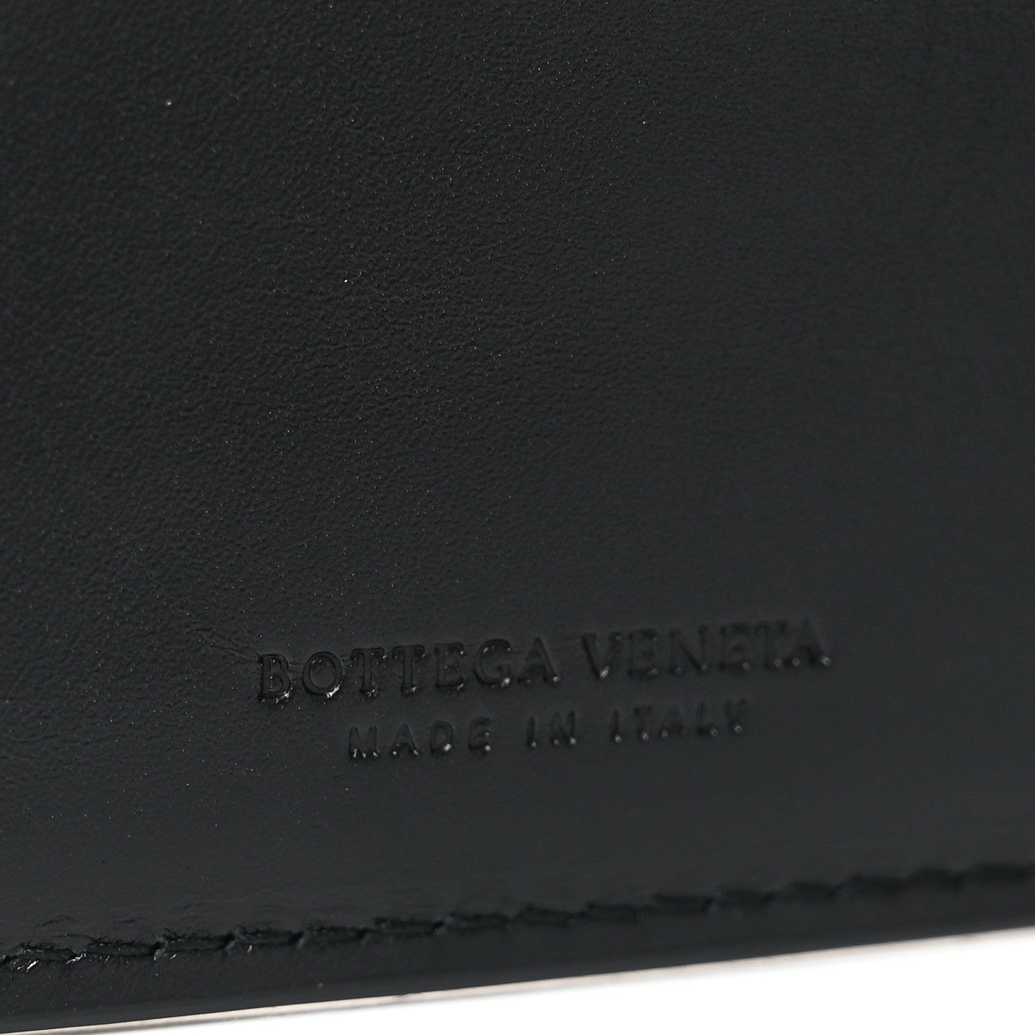 Bottega Veneta Nappa Intrecciato Bi-Fold Wallet Black 6 of 9