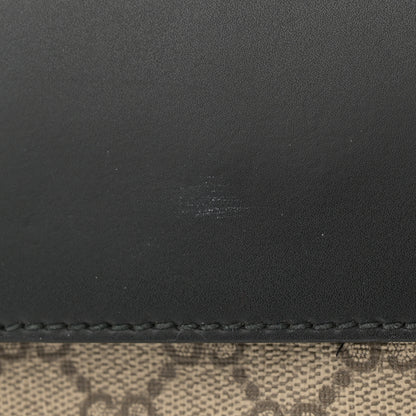 Gucci GG Supreme Monogram Web Belt Bag Black 15 of 15