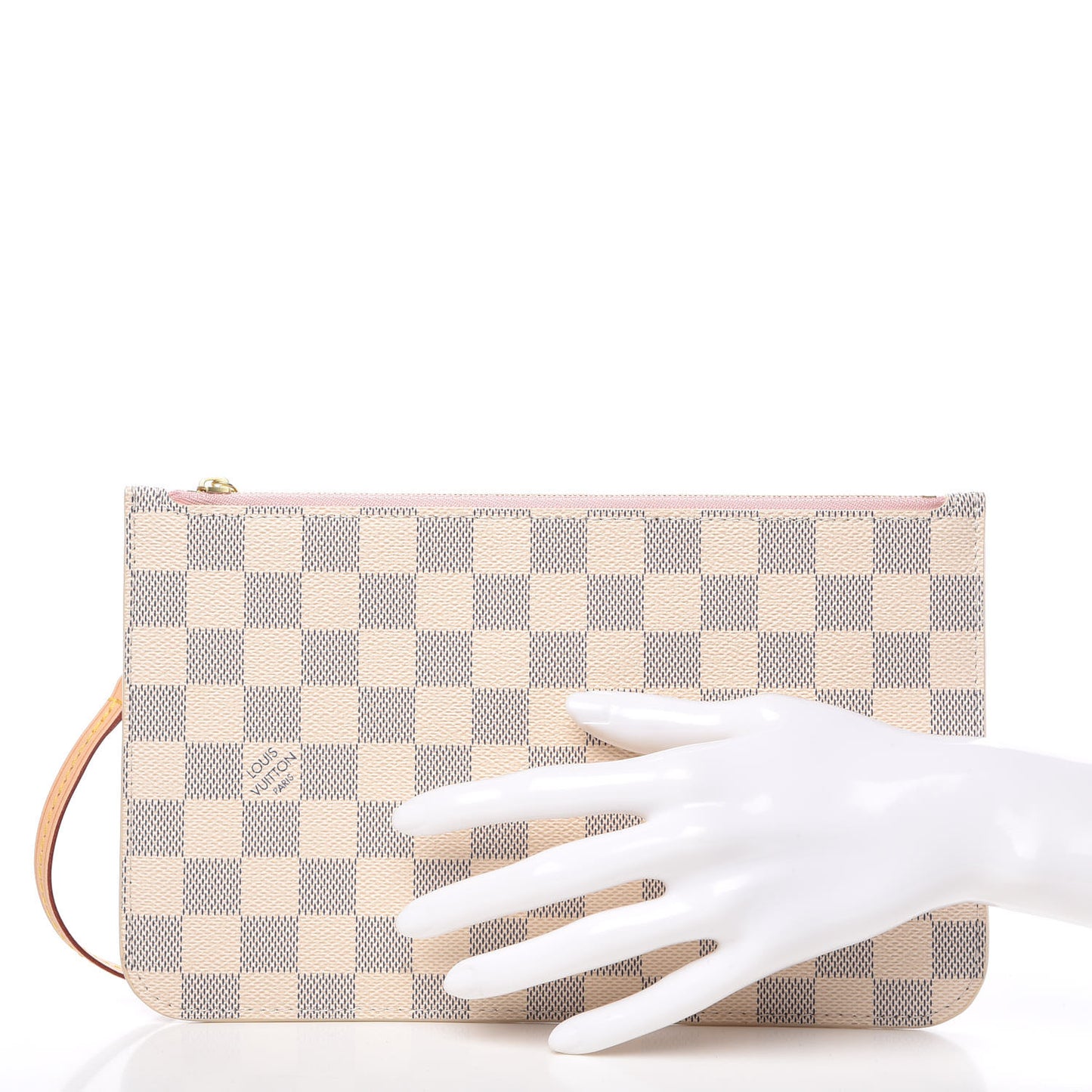 Damier Azur Neverfull MM GM Pochette Rose Ballerine