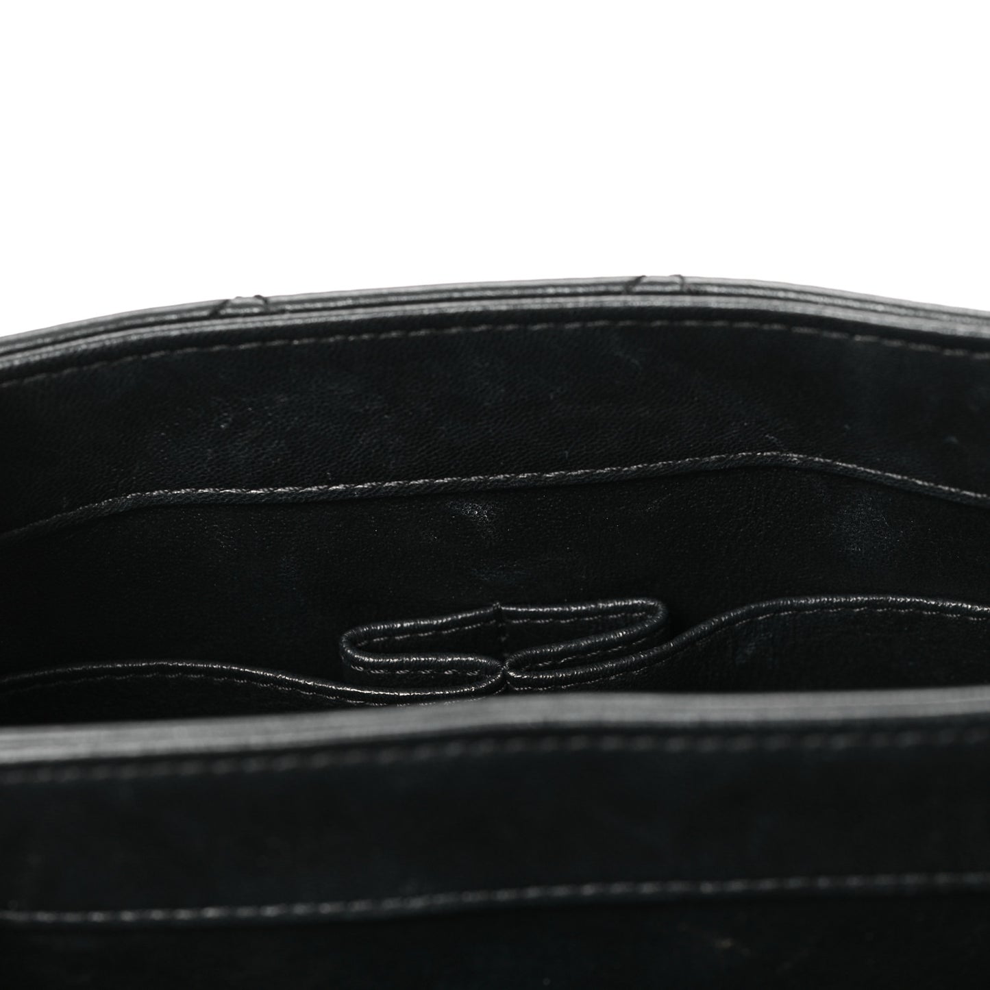 Lambskin Quilted Small Trendy CC Dual Handle Flap Bag Black
