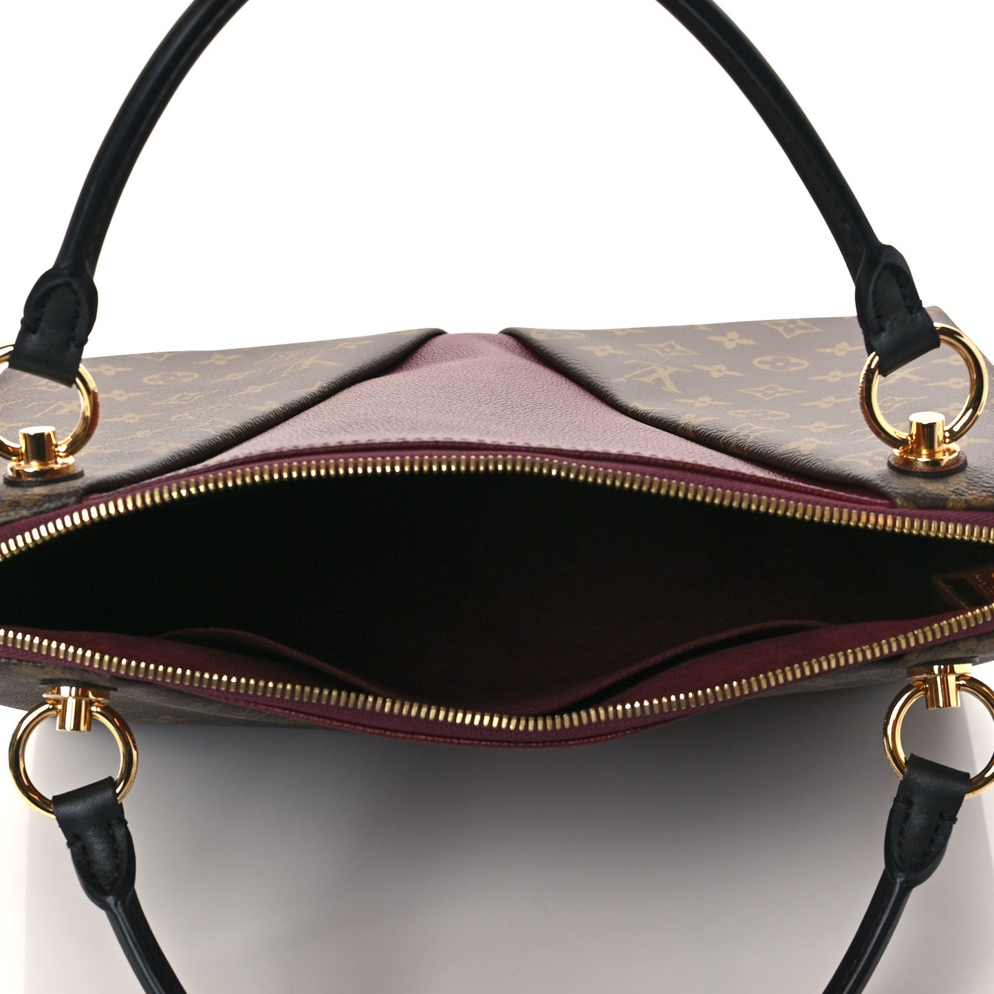 Monogram V Tote MM Bordeaux