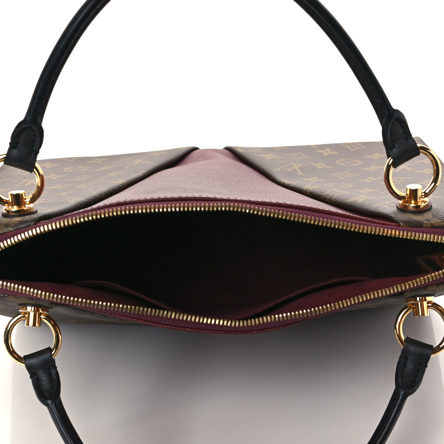 Louis Vuitton Monogram V Tote MM Bordeaux 5 of 9