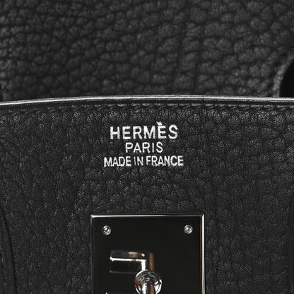Hermes Fjord HAC Birkin 32 Black 6 of 10