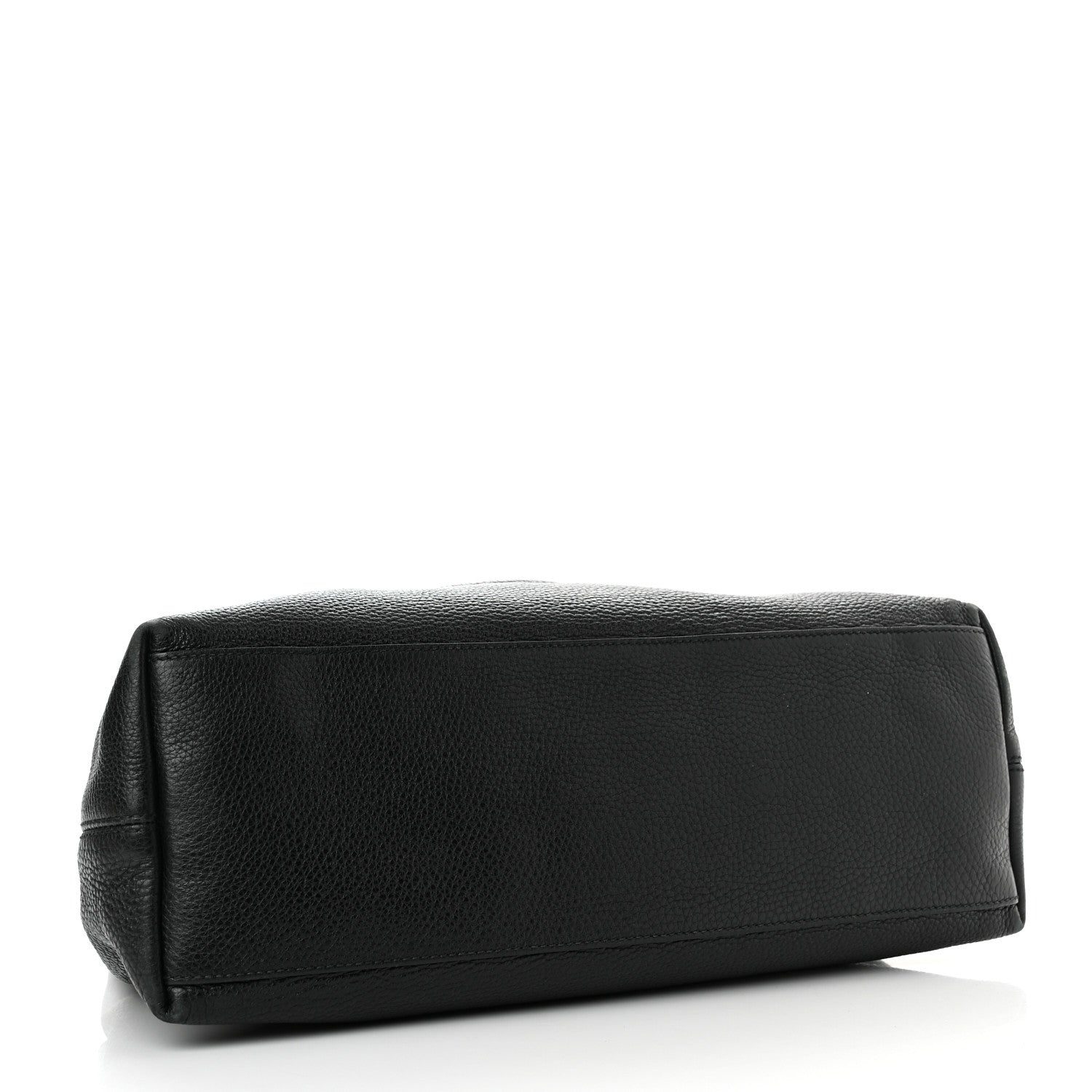 Gucci Pebbled Calfskin Medium Soho Chain Shoulder Bag Black 4 of 15