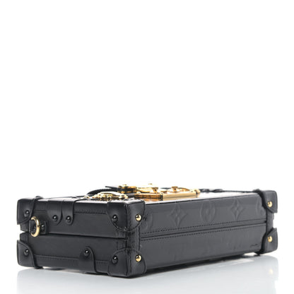 Louis Vuitton Vernis Petite Malle Black 4 of 9