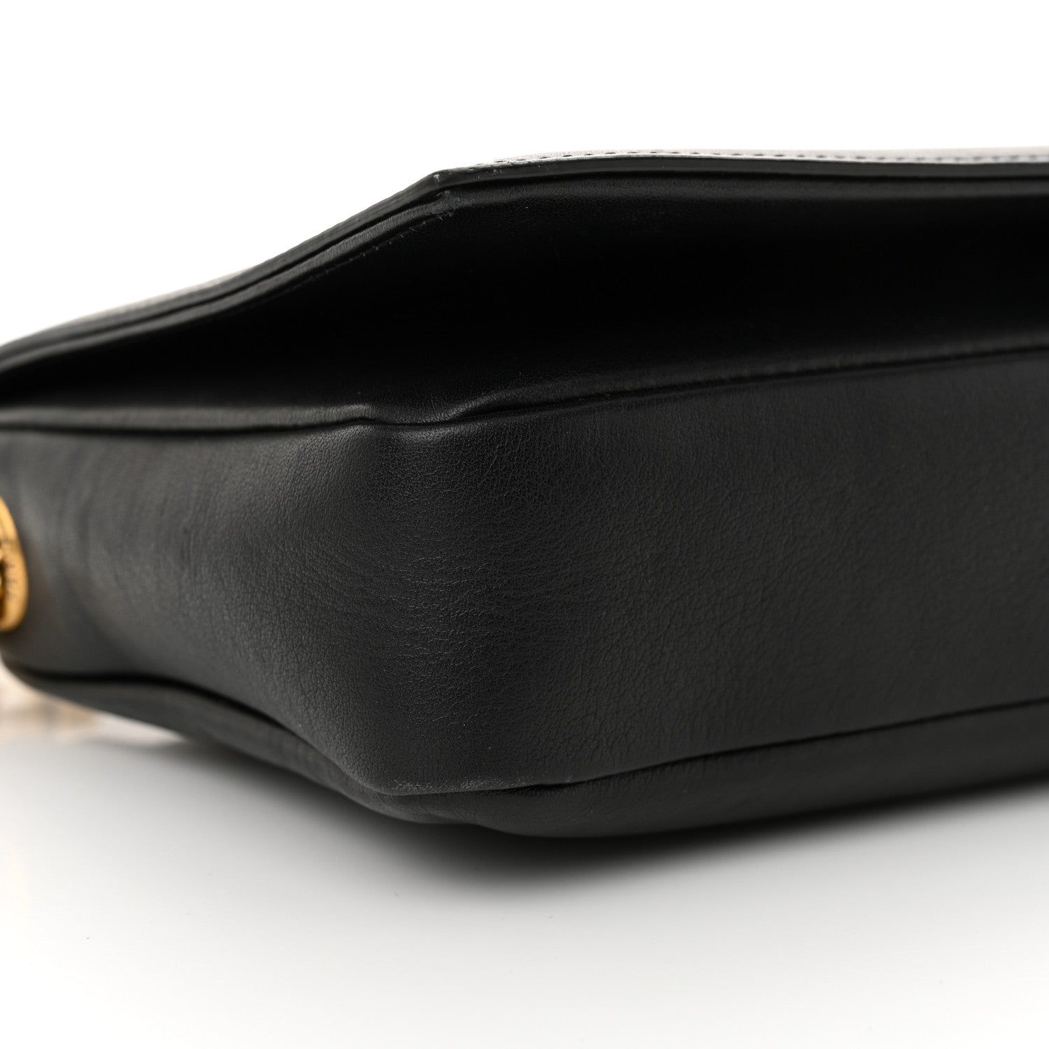 Saint Laurent Lambskin Monogram Kate 99 Baguette Shoulder Bag Black 9 of 13