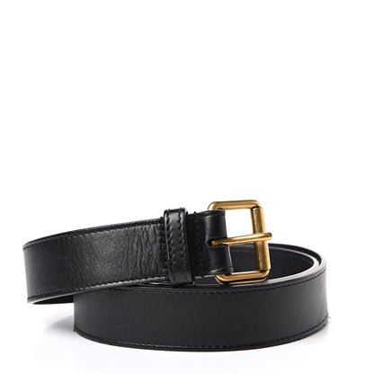 Gucci Calfskin Belt 85 34 Black 4 of 5