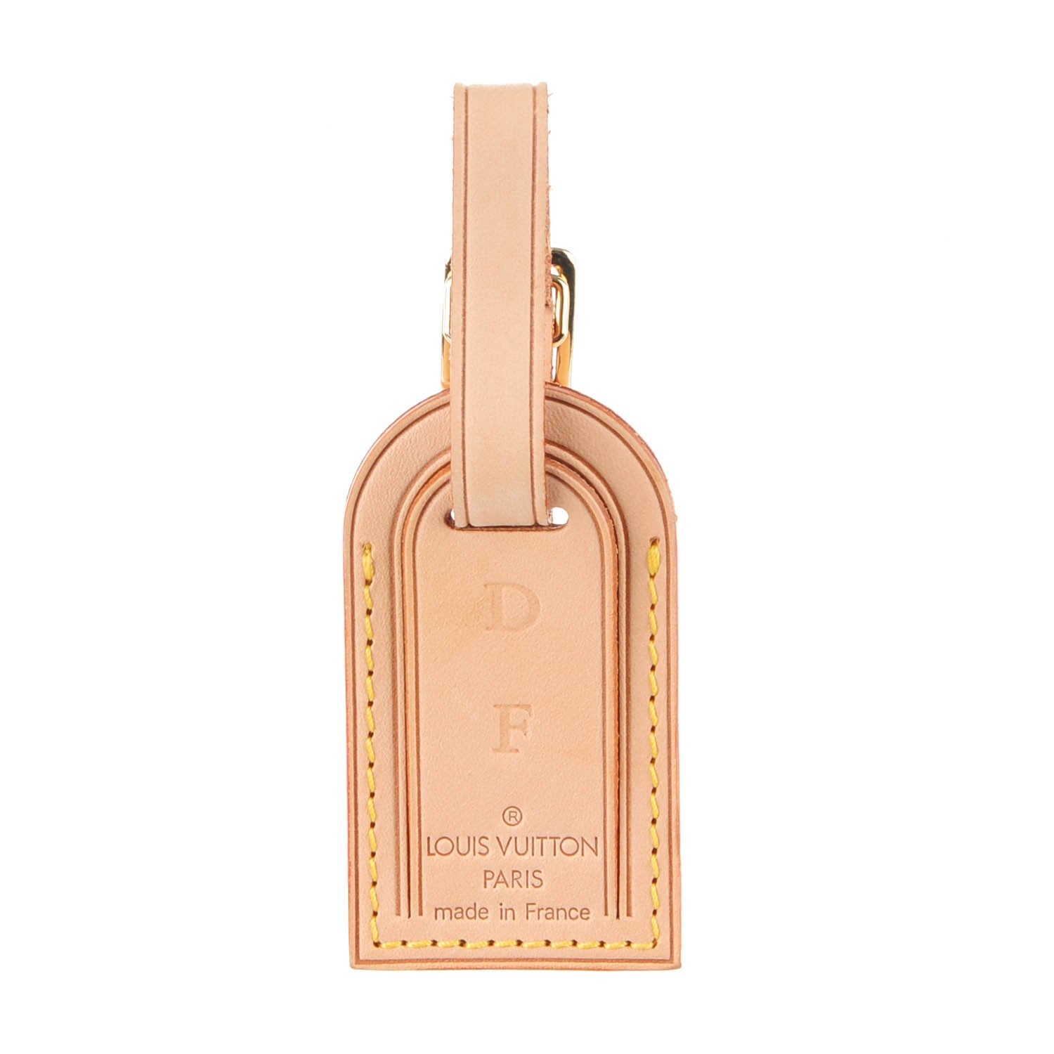 Louis Vuitton Vachetta Luggage Tag 1 of 4