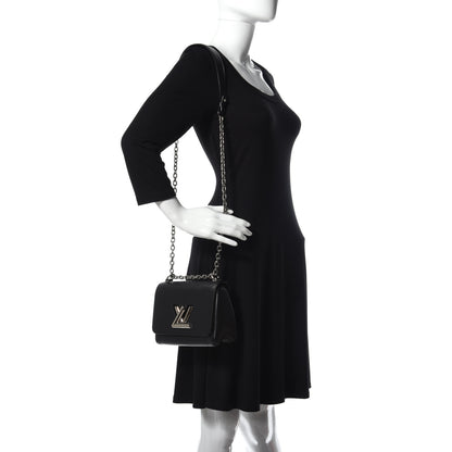 Louis Vuitton Epi Twist Shoulder Bag PM Black 2 of 9