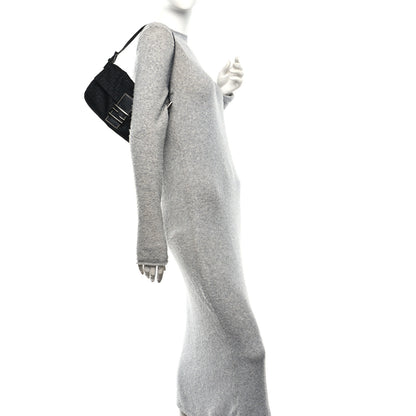 Fendi Zucchino Baguette Black 2 of 10