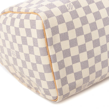 Louis Vuitton Damier Azur Speedy 30 6 of 9