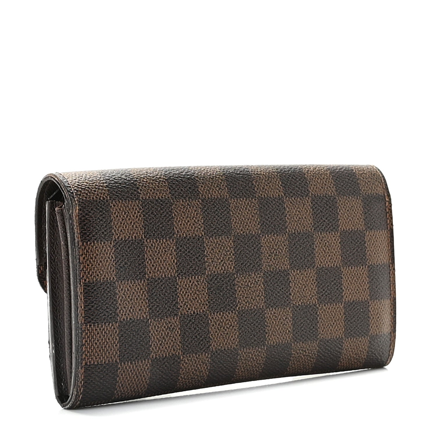 Louis Vuitton Damier Ebene Emilie Wallet 2 of 9