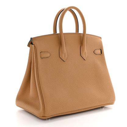 Hermes Togo Birkin 25 Chai 3 of 14