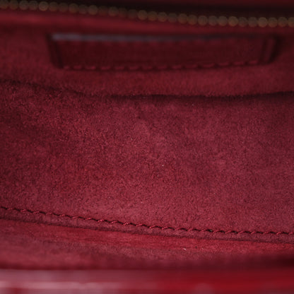 Christian Dior Patent Cannage Mini Lady Dior Red 5 of 12