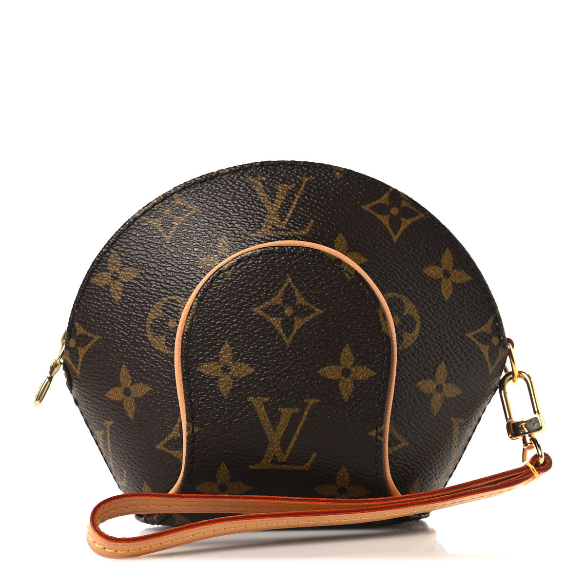 Monogram Mini Ellipse Wristlet Clutch