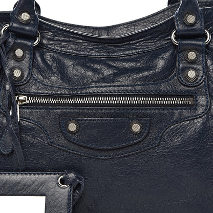 Balenciaga Agneau Giant 12 Silver Hardware City Bleu Obscur 10 of 10
