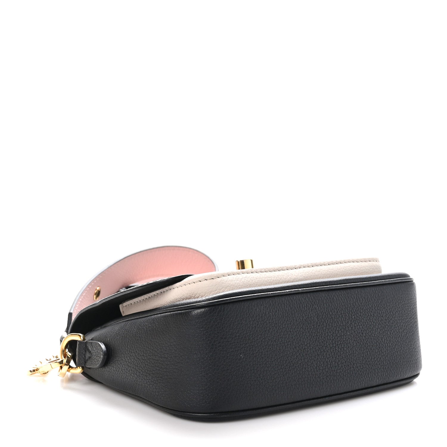 Louis Vuitton Grained Calfskin Lockme Tender Black 4 of 10