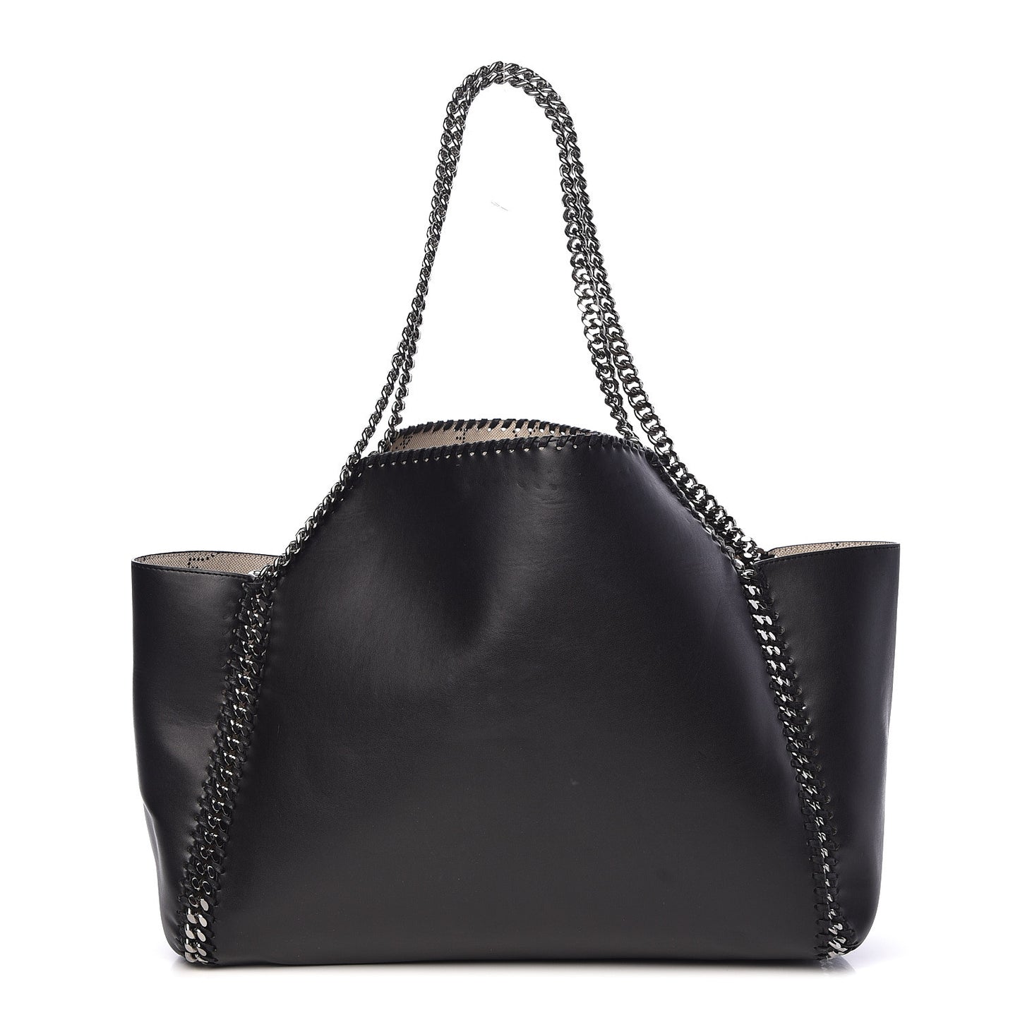 Canvas Logo Falabella Reversible Tote Sand