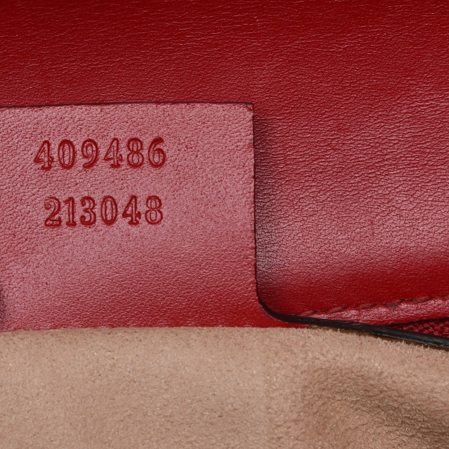 Guccissima Medium Padlock Shoulder Bag Hibiscus Red