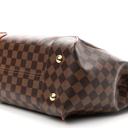 Louis Vuitton Damier Ebene Caissa Hobo Cherry 9 of 9
