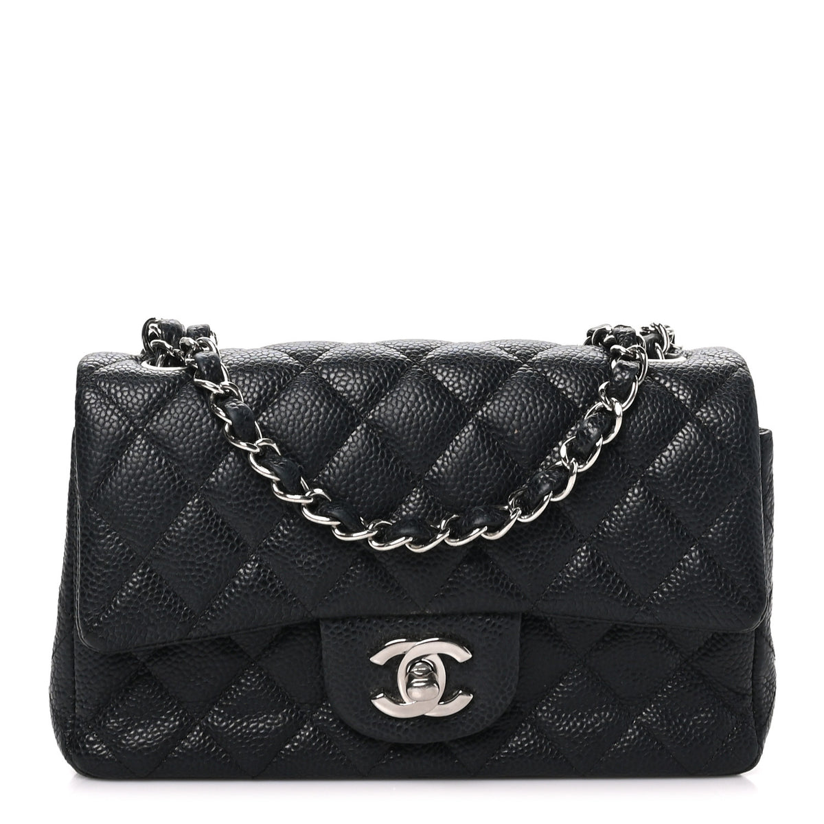 Chanel Caviar Quilted Mini Rectangular Flap Black 1 of 10