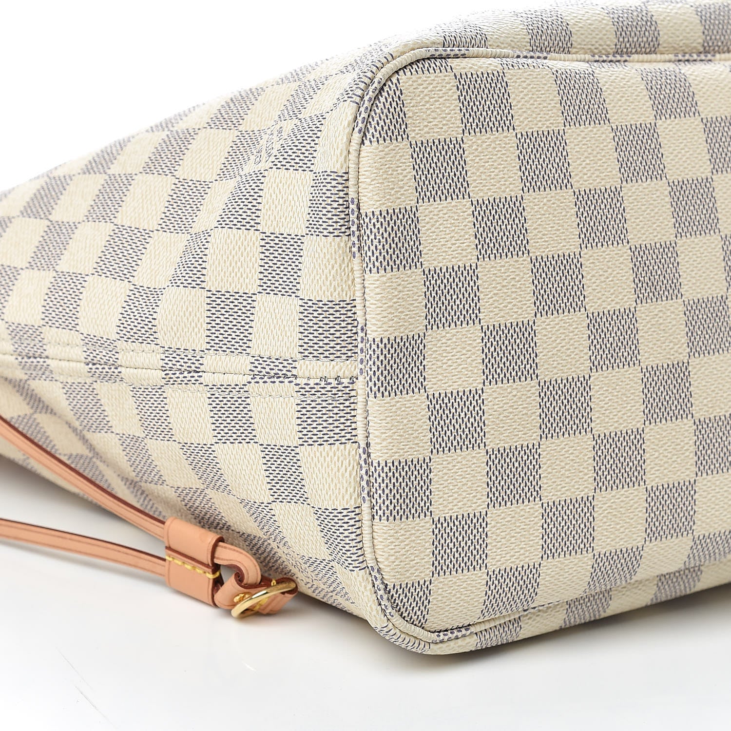 Louis Vuitton Damier Azur Neo Neverfull MM Rose Ballerine 10 of 11
