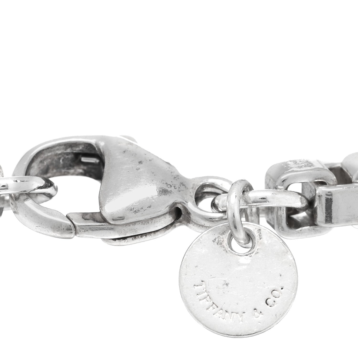 Tiffany Sterling Silver 4mm Venetian Link Bracelet 3 of 3