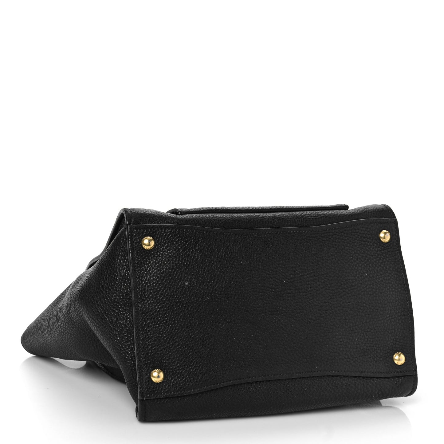 Vitello Phenix Shopping Tote Black