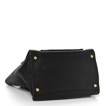 Prada Vitello Phenix Shopping Tote Black 3 of 9