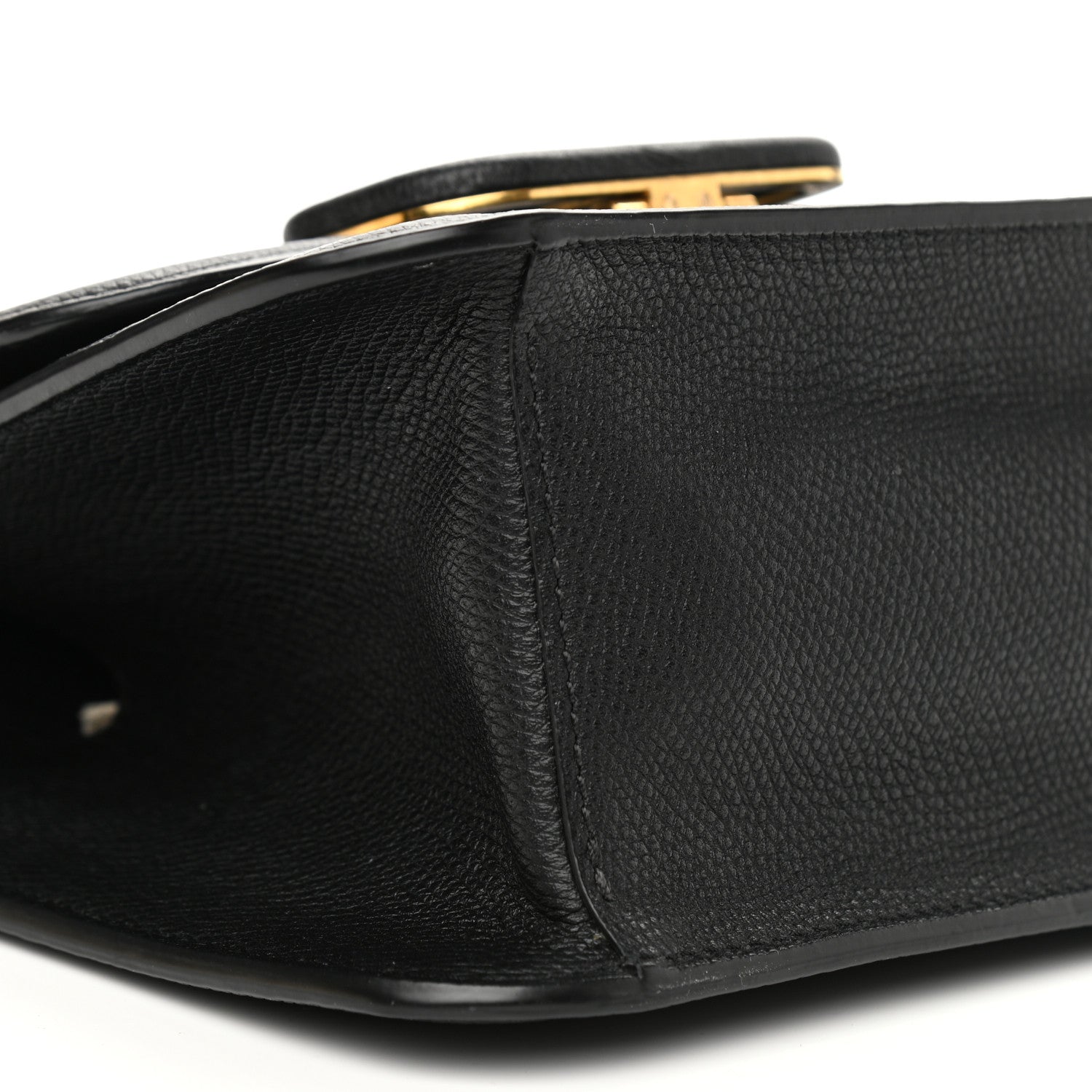 Valentino Garavani Grainy Calfskin Small VSling Shoulder Bag Black 8 of 9