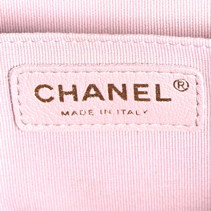 Chanel Lambskin Quilted Large Duma Drawstring Backpack Light Pink 6 of 10
