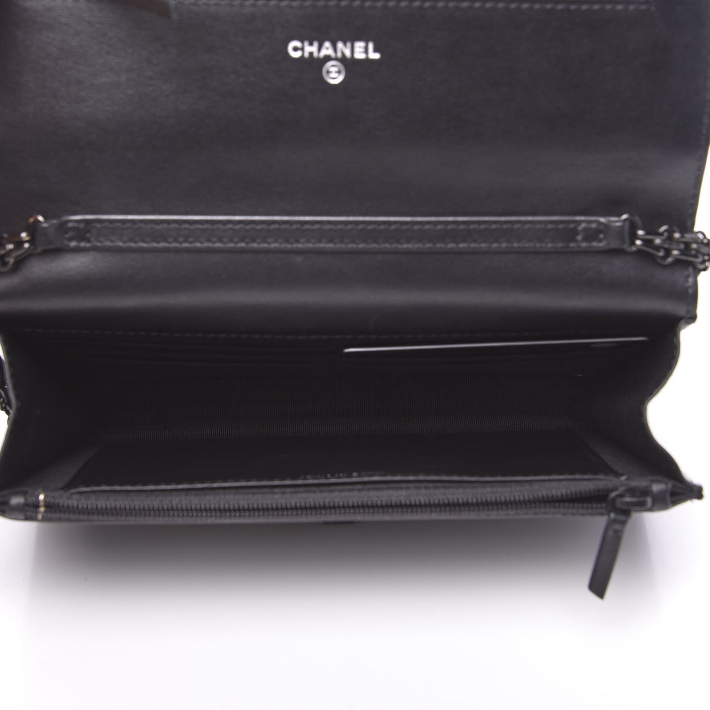 Aged Calfskin Quilted Reissue Wallet On Chain WOC So Black