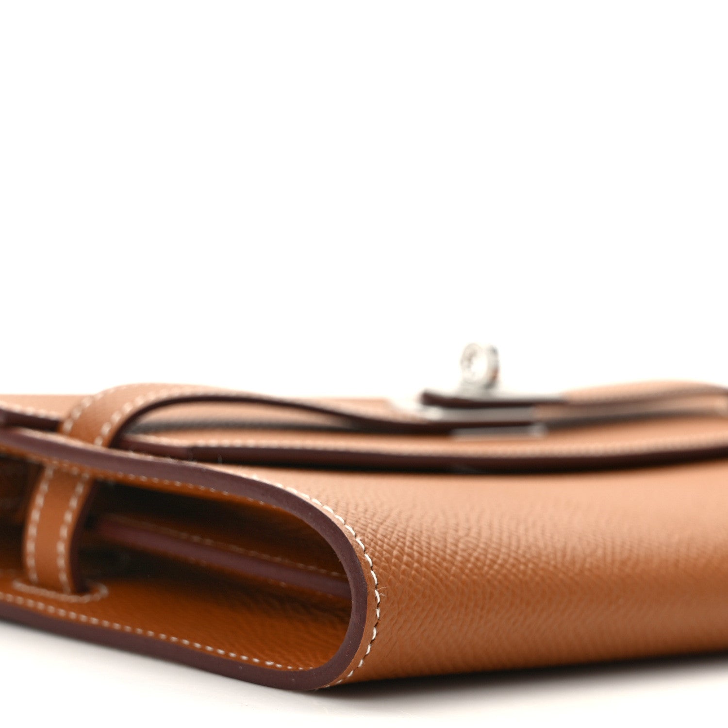 Hermes Epsom Kelly Wallet To Go Gold 9 of 11