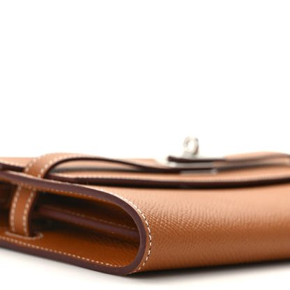 Hermes Epsom Kelly Wallet To Go Gold 9 of 11